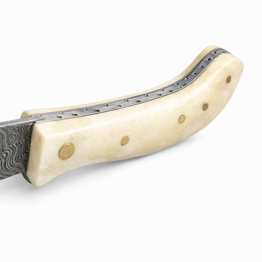 Serpette Gravure Personnalisée - Damas - Os.