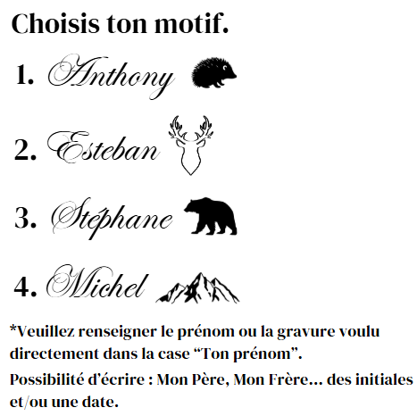 Serpette Damas & Noyer.