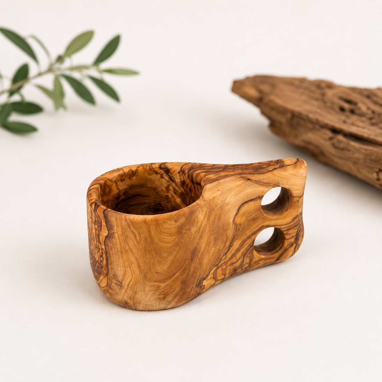 Mug - Bois d'olivier - Pérsonnalisable